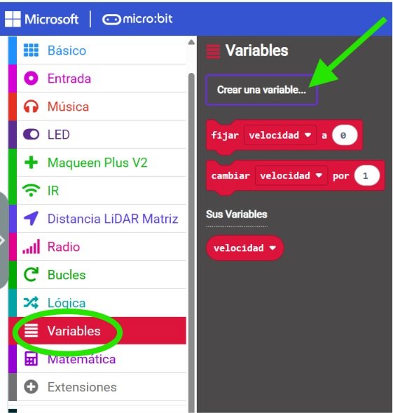 Creación de variable